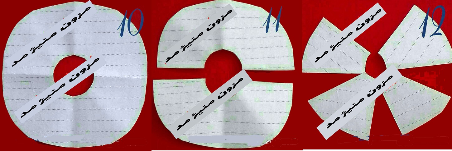 آموزش مراحل رسم الگوی پیراهن عروسکی
